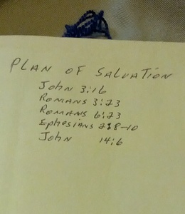 Bible plan of salvation